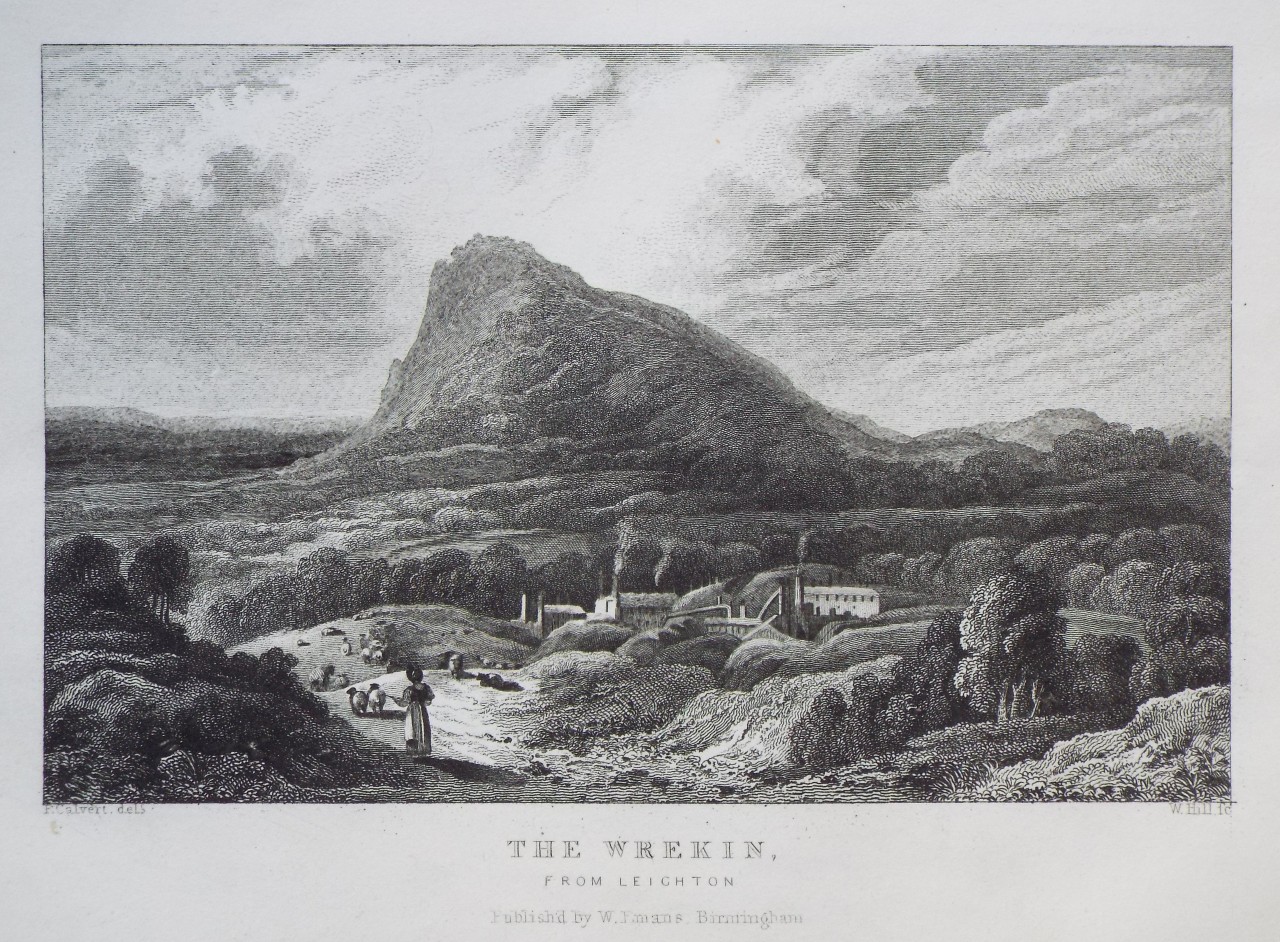 Print - The Wrekin, from Leighton - Hill