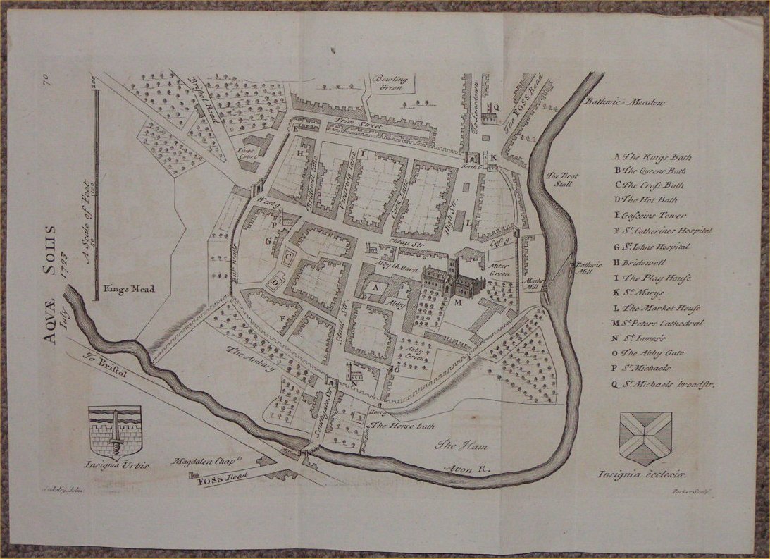 Map of Bath - Bath