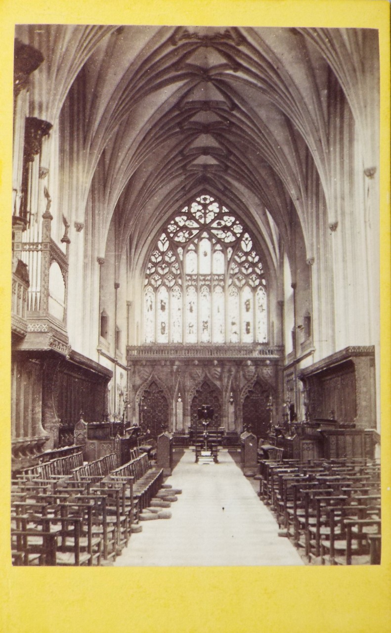 Photograph - Bristol Cathedral Nave