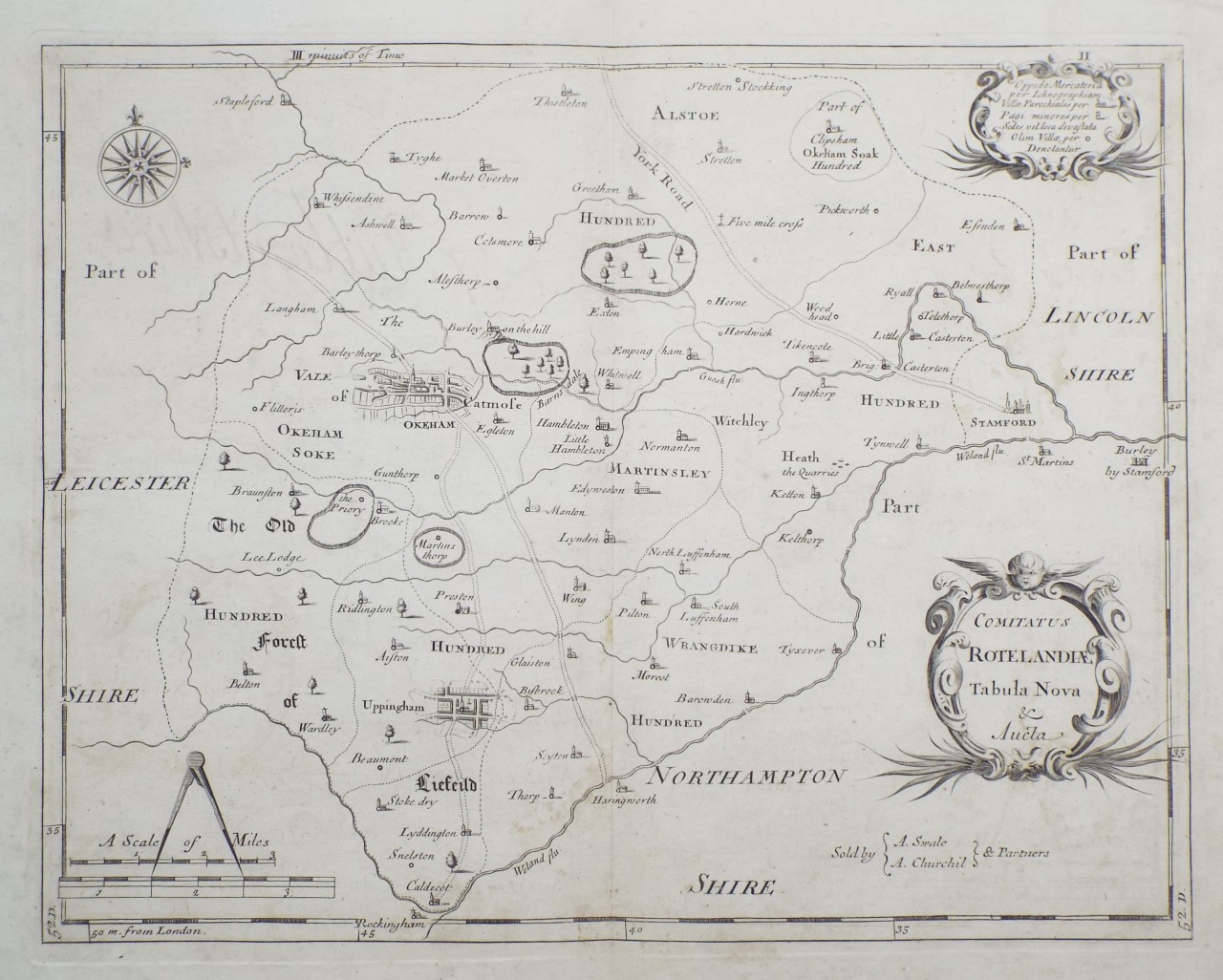 Map of Rutland