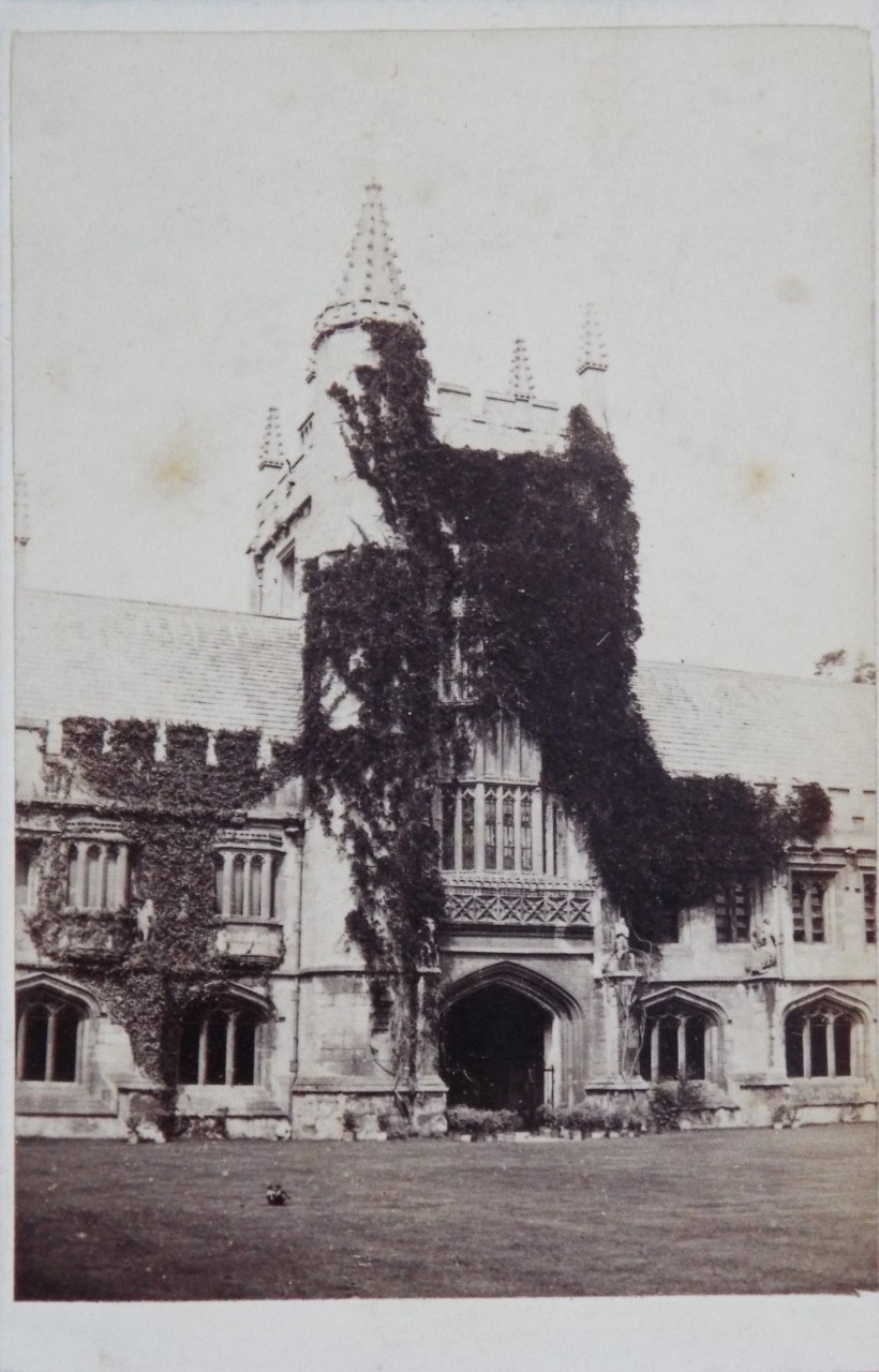 Photograph - Magdalen College Cloister, Oxford