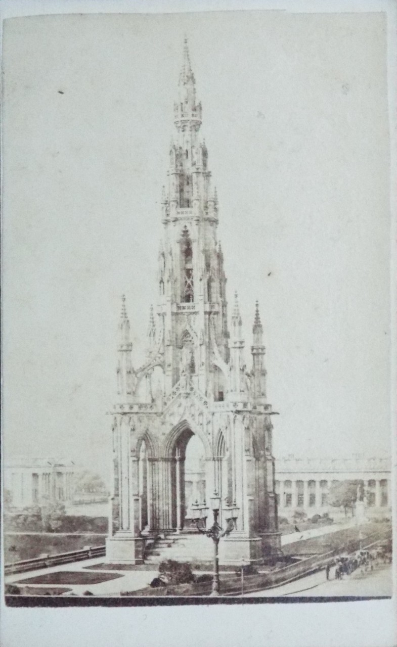 Photograph - Scott's Monument, Edinburgh.