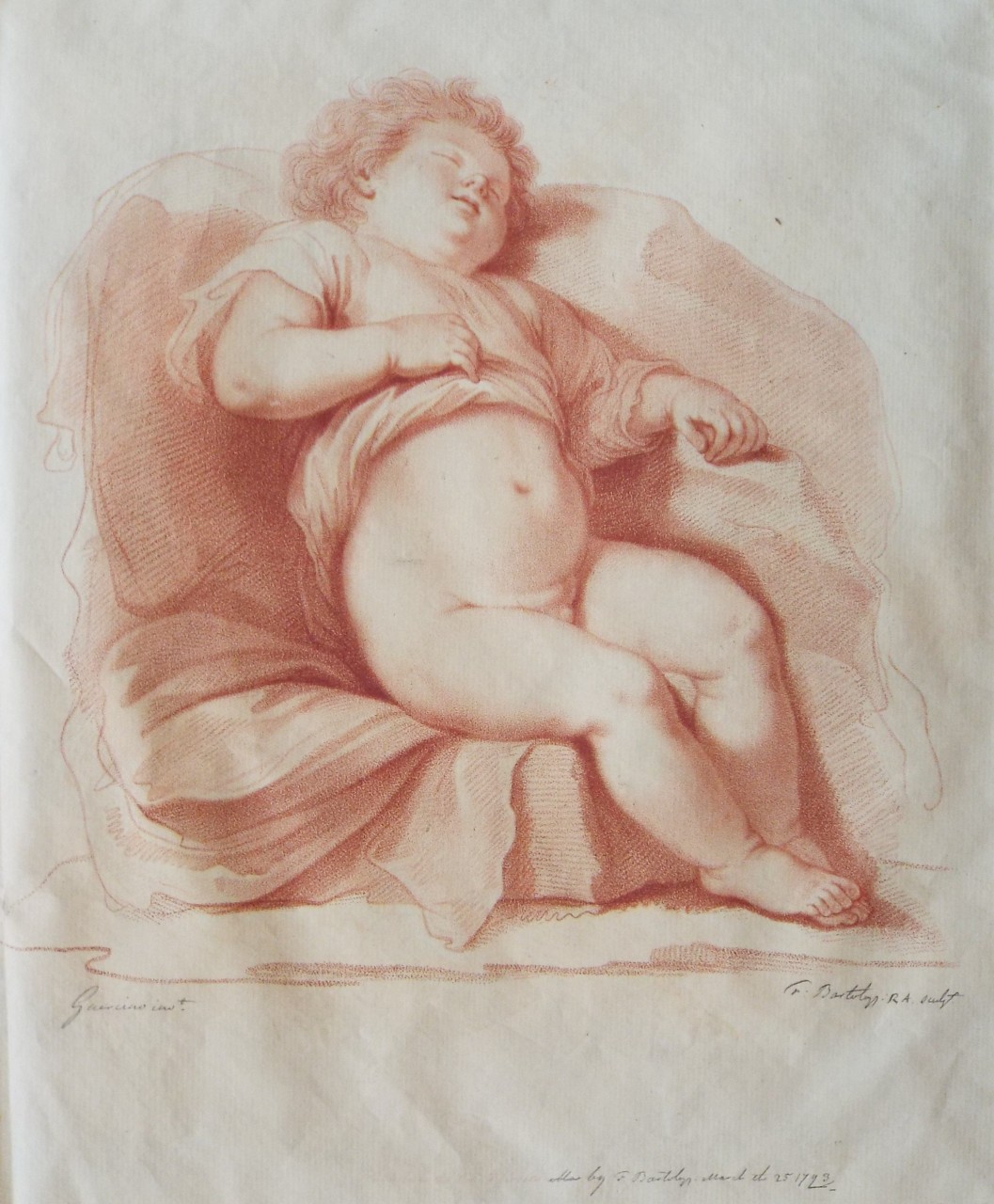 Stipple - Guercino - Bartolozzi