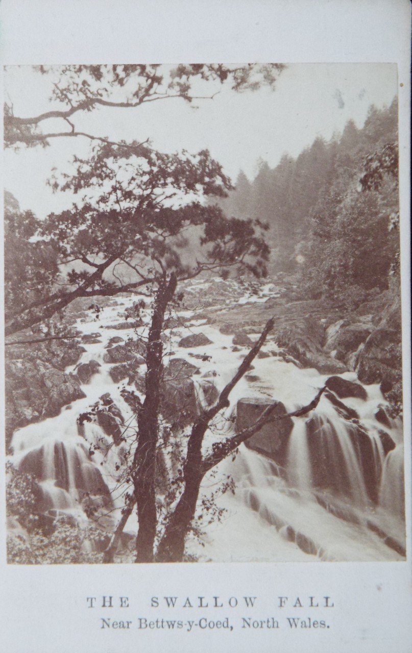 Photograph - The Swallow Fall Near Bettws-y-Coed, North Wales.