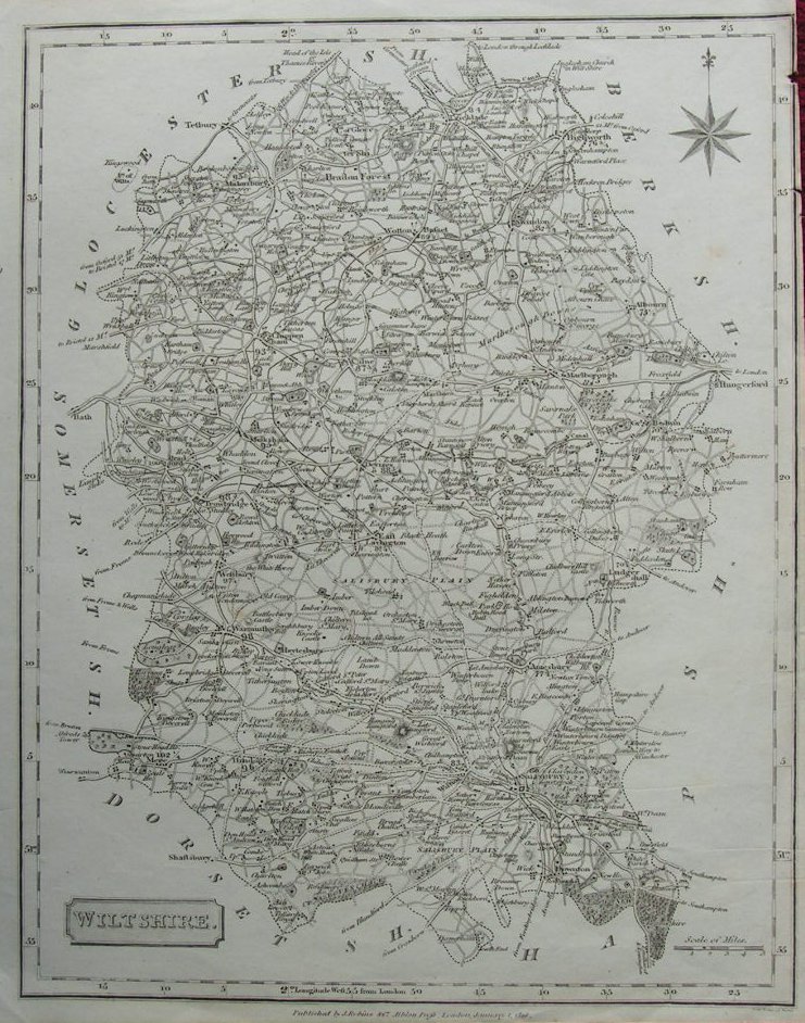 Map of Wiltshire - Neele