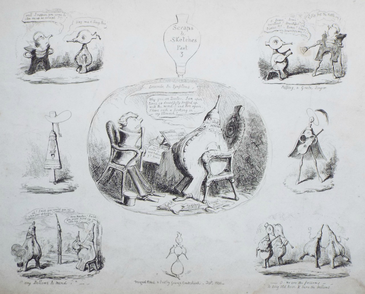 Print - Scraps & Sketches Part 3 - Cruikshank