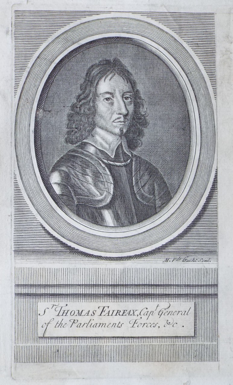 Print - Thomas Fairfax, Capt General of the Parliaments Forces, &c. - Van