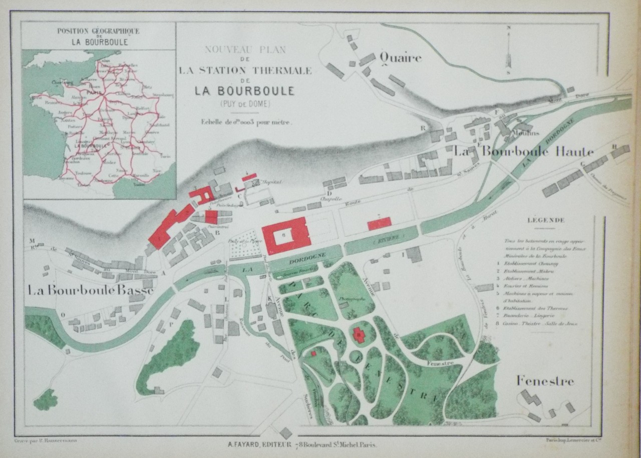 Map of Puy de Dome - Puy de Dome