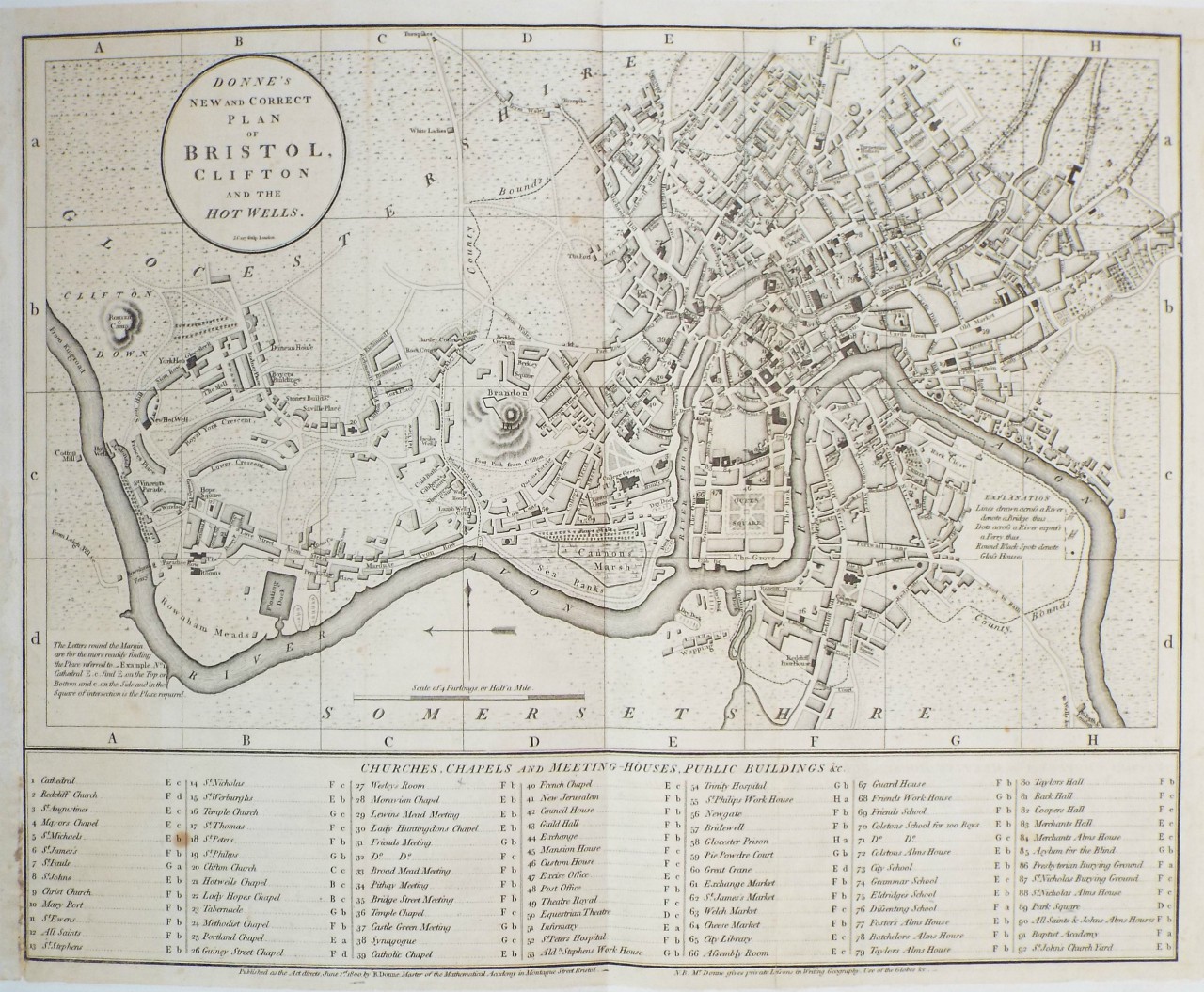 Map of Bristol - Bristol