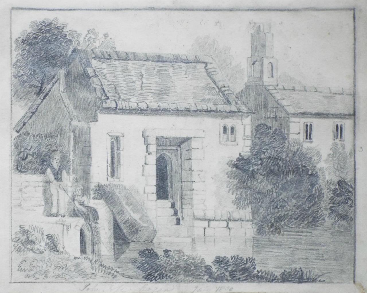 Pencil sketch - Cottage