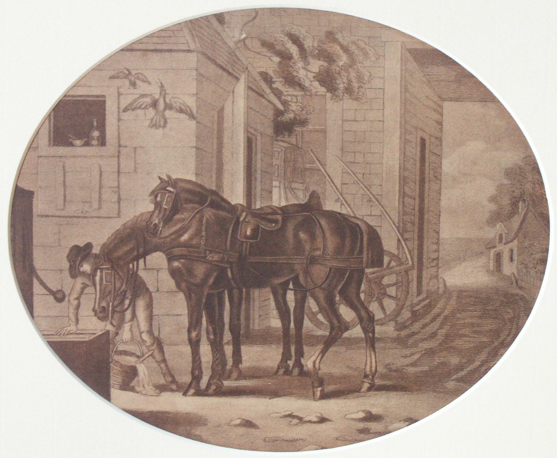 Lithograph - (Life and Death of a Racehorse 4)