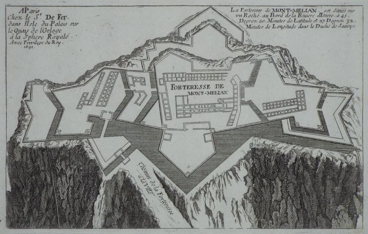 Map of Montmelian - Montmelian