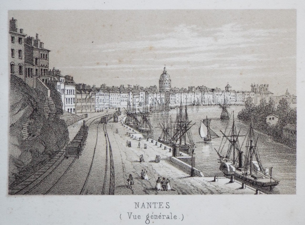 Lithograph - Nantes (Vue generale.)