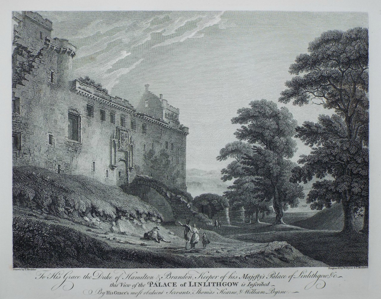 Print - Palace of Linlithgow - Byrne