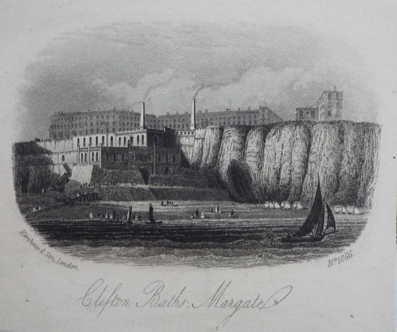 Steel Vignette - Clifton Baths, Margate. - Kershaw
