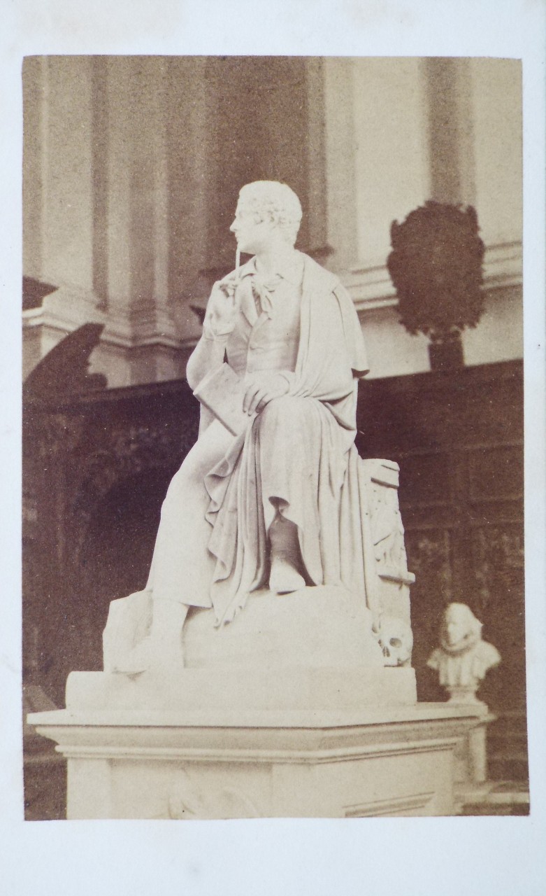 Photograph - Trinity College, Cambridge - Statue of Lord Byron