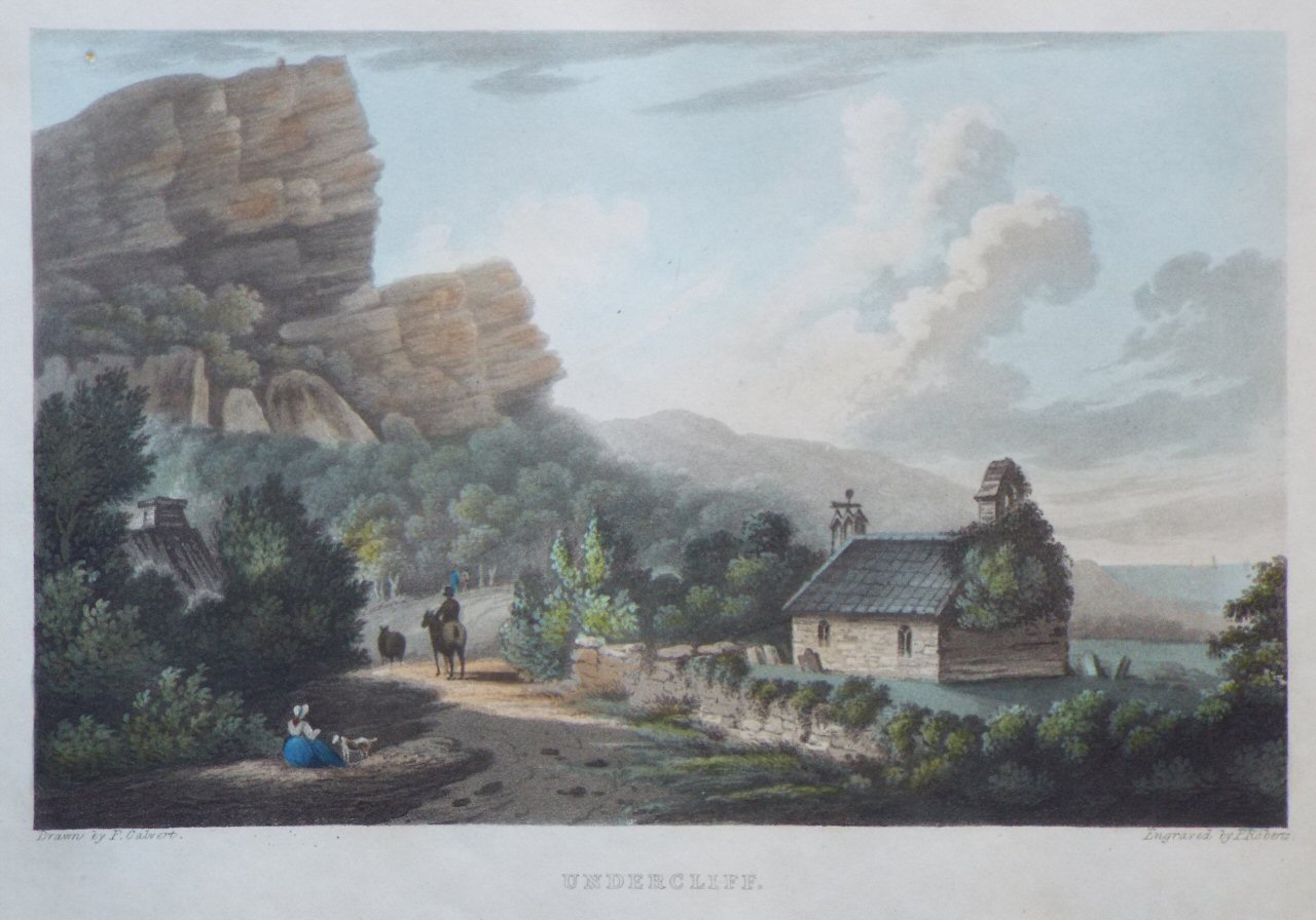 Aquatint - Undercliff - Roberts