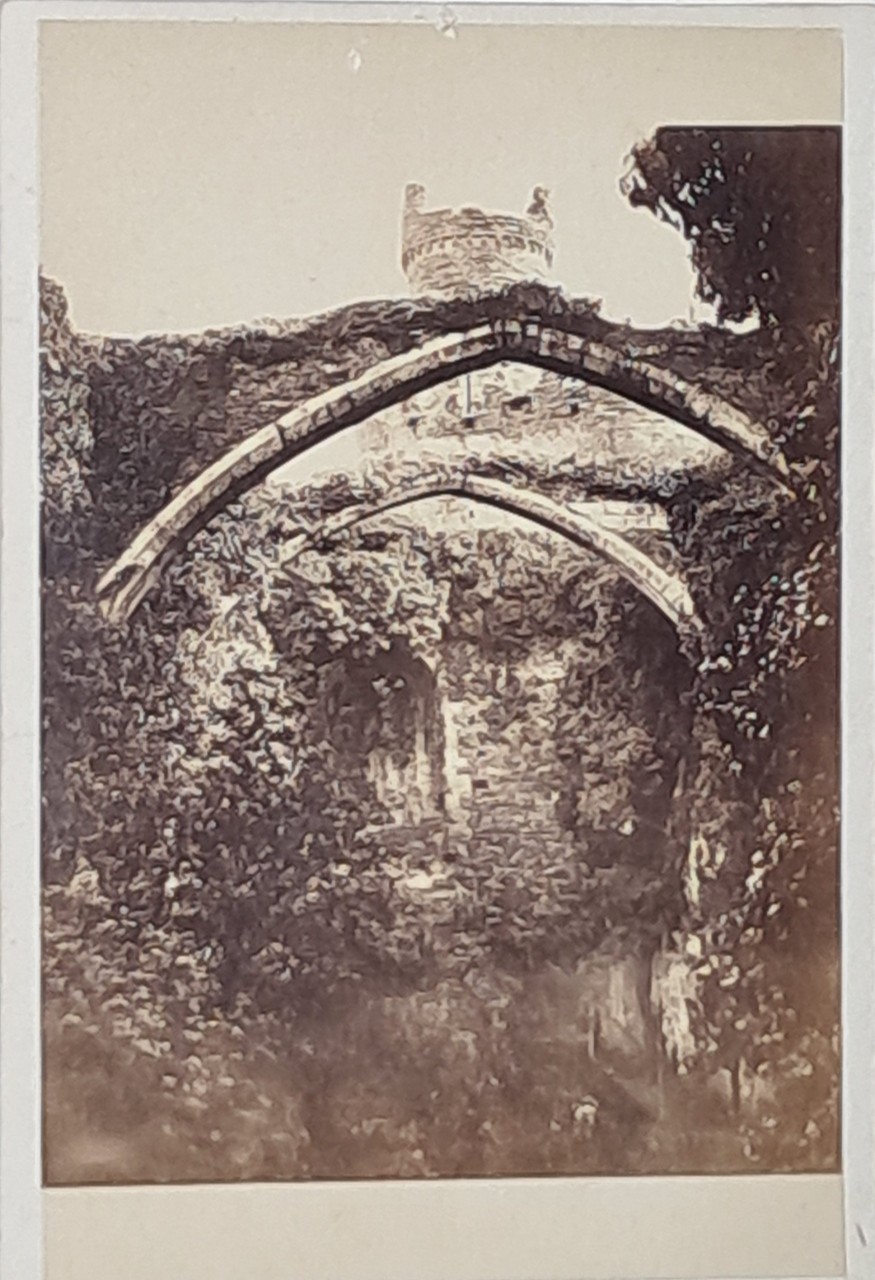 Photograph - Conway Castle Interior of Hall