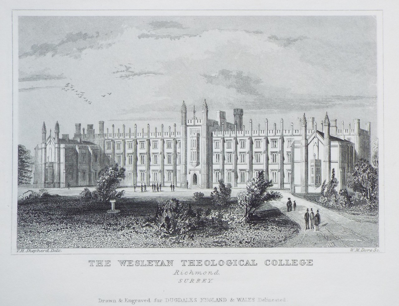 Print - The Wesleyan Theological College Richmond, Surrey. - Dore