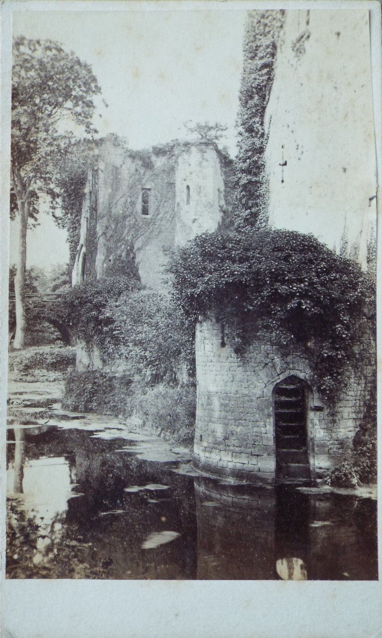 Photograph - Raglan Castle Moat