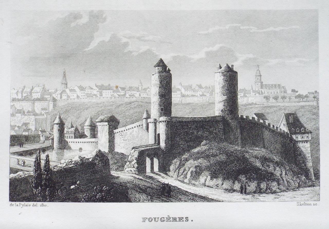 Print - Fougeres. - 
