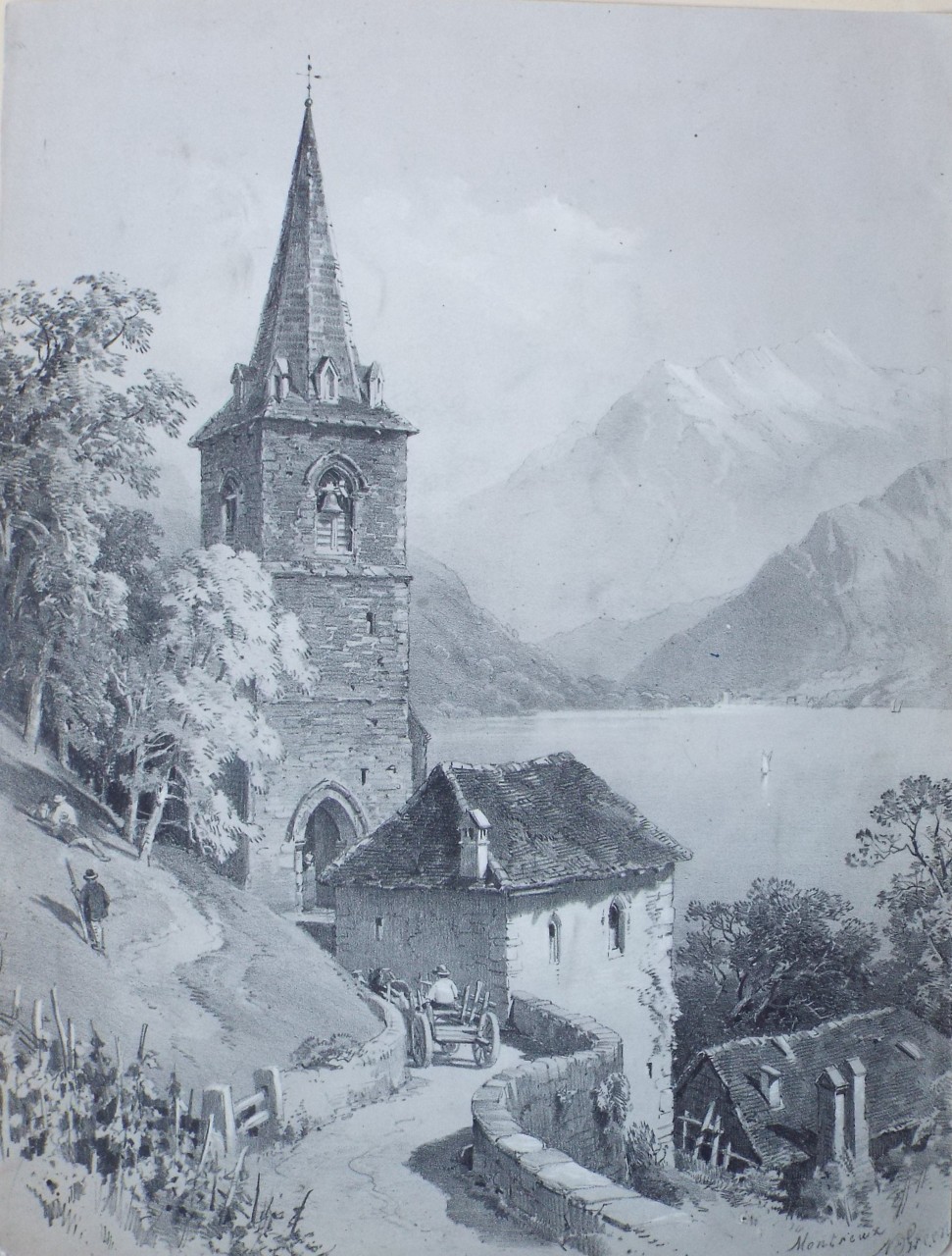 Lithograph - Montreux