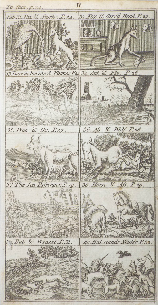 Print - Aesop's fables (31 to 40)