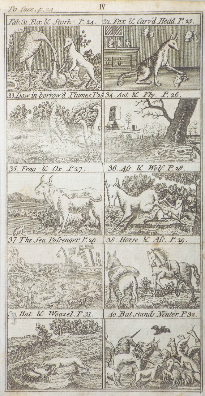 Print - Aesop's fables (31 to 40)