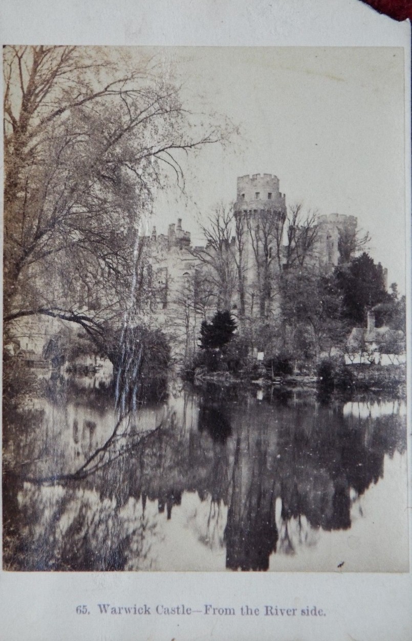 Photograph - Warwick Castle - From the River side.