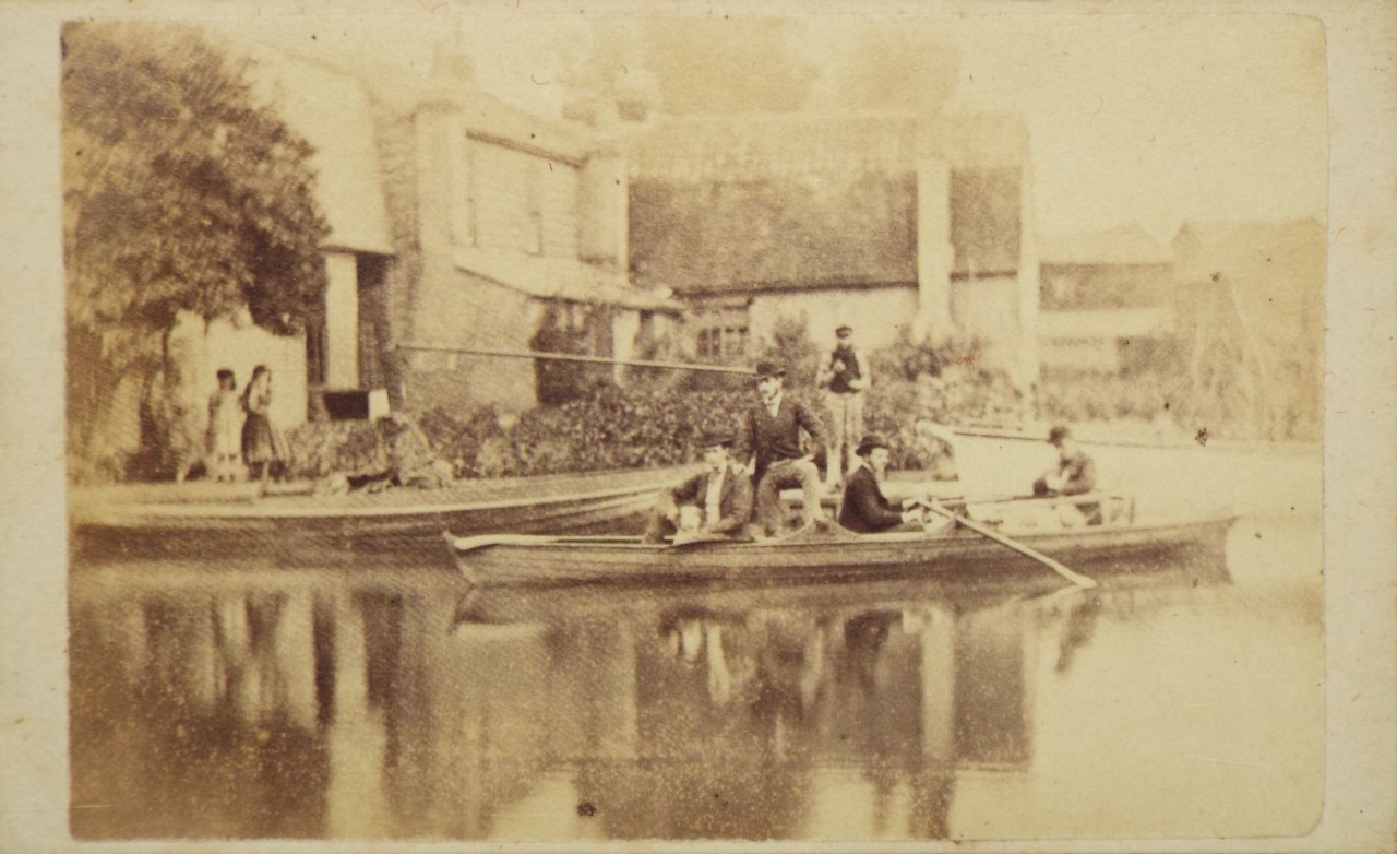 Photograph - Cambridge boating scene