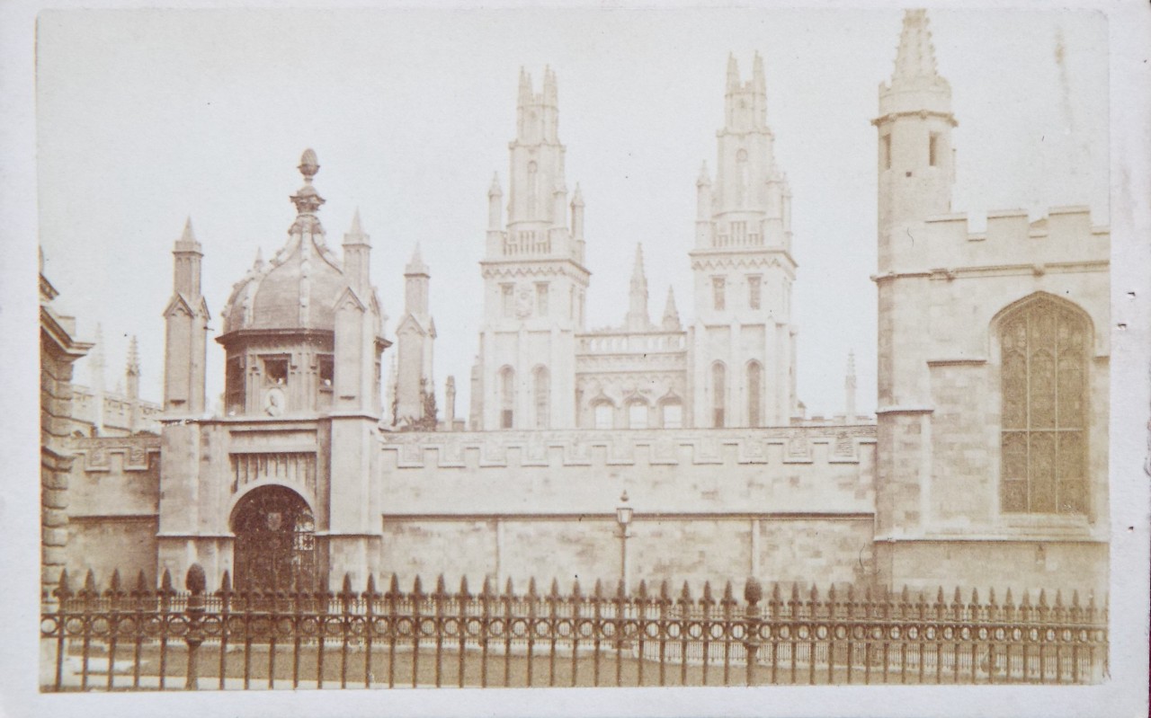 Photograph - All Souls College, Oxford.