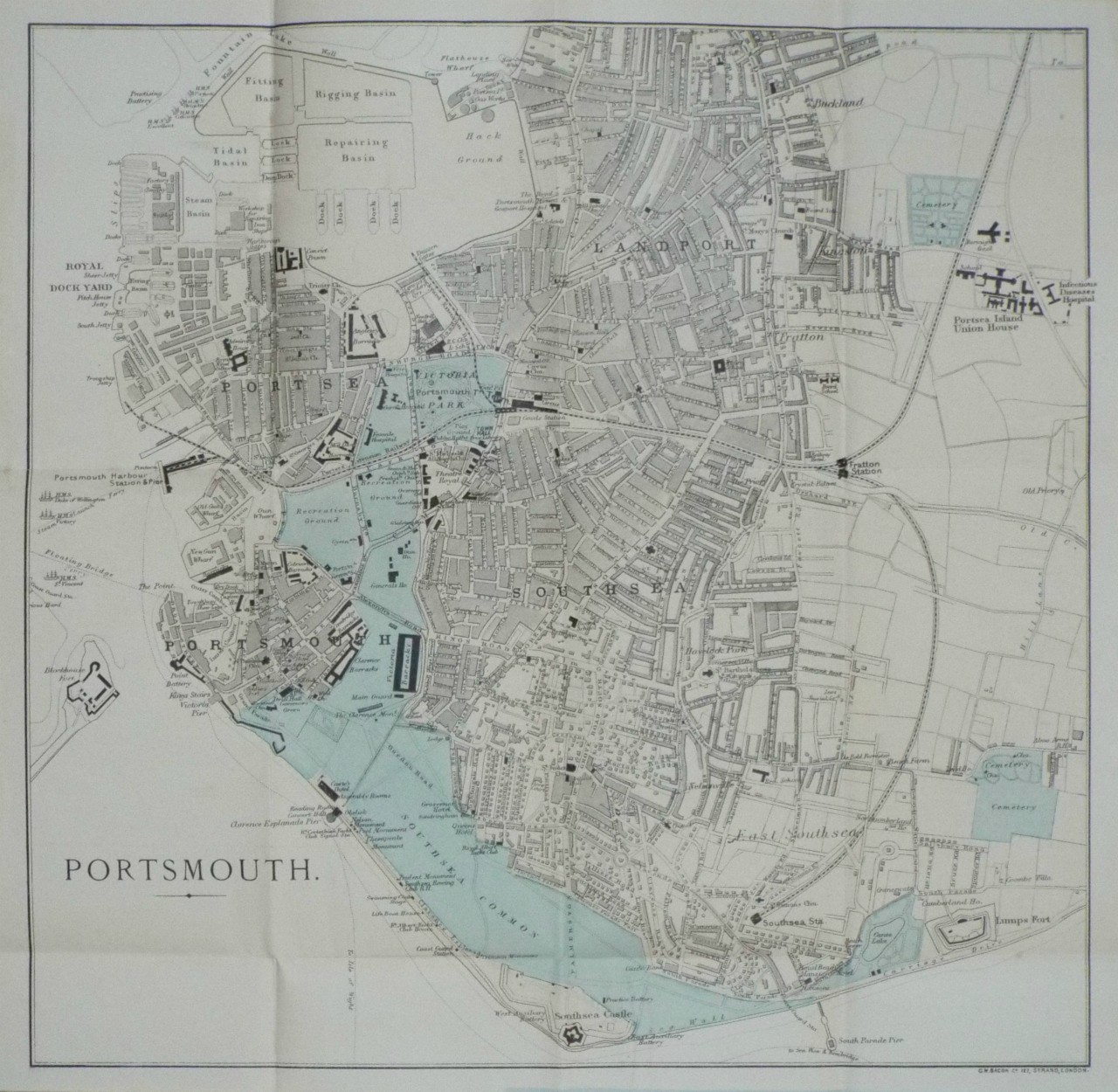 Map of Portsmouth - Portsmouth