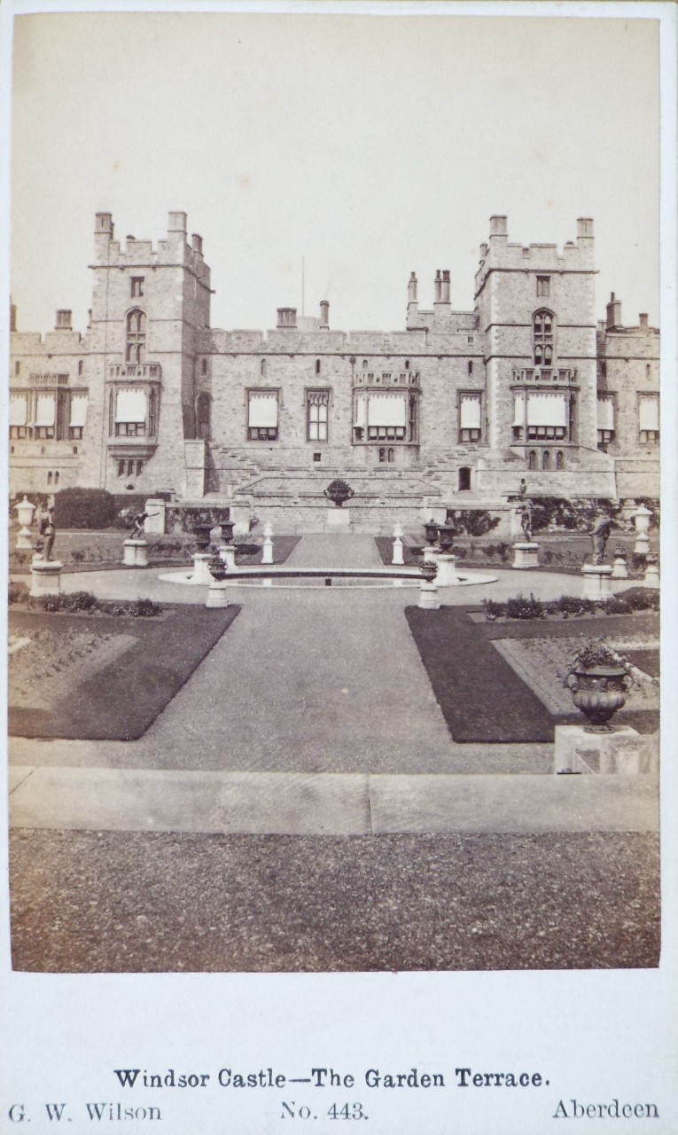 Photograph - Windsor Castle - The Garden Terrace.