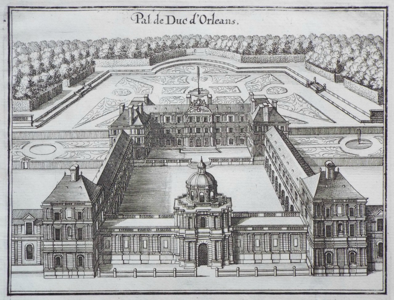 Print - Pal de Duc d'Orleans.