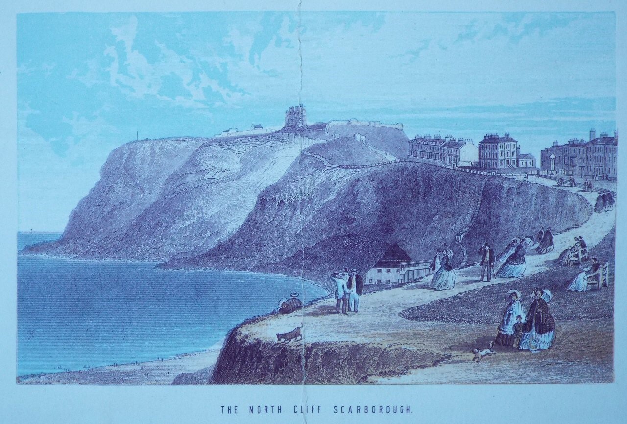 Chromo-lithograph - North Cliff Scarborough. - T