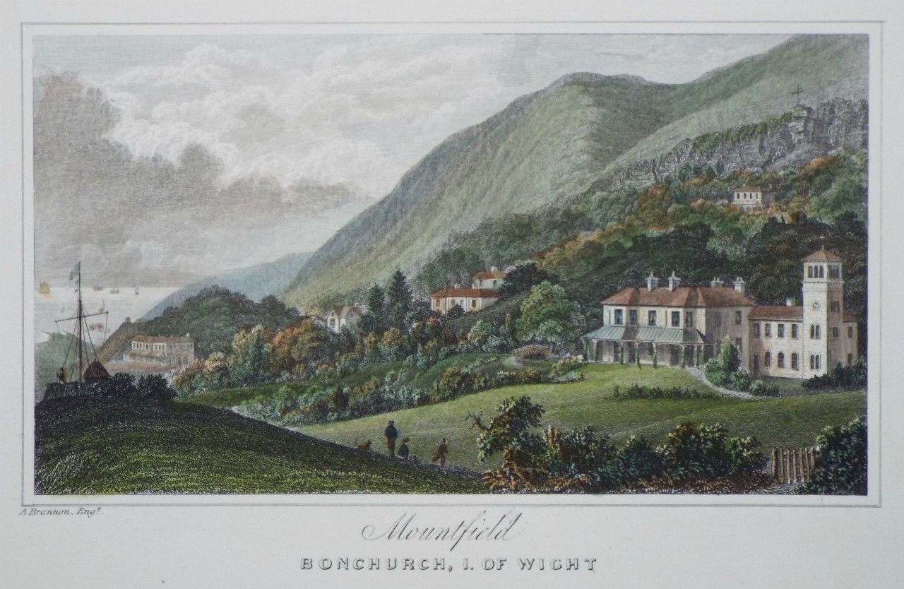 Print - Mountfield Bonchurch, I of Wight - Brannon