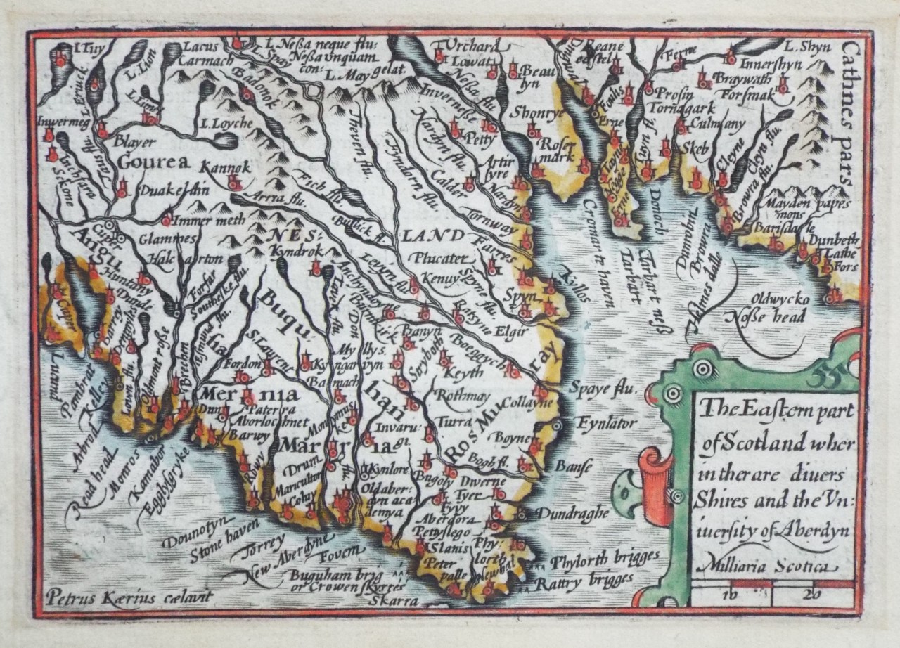 Map of Scotland