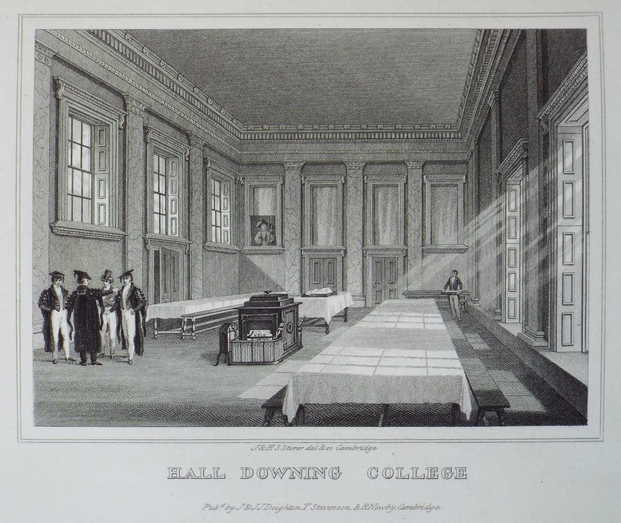 Print - Hall Downing College - Storer