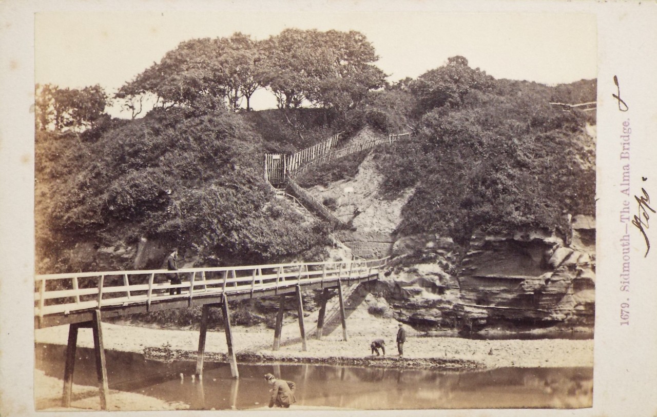 Photograph - Sidmouth - The Alma Bridge.