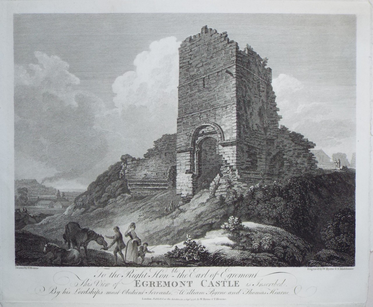 Print - Egremont Castle - Byrne