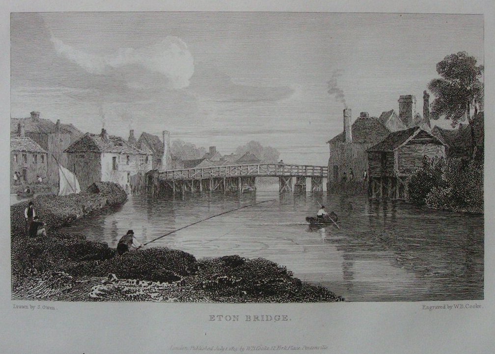 Print - Eton Bridge - Cooke