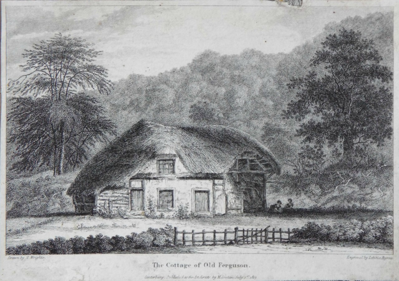 Print - The Cottage of Old Ferguson - Byrne