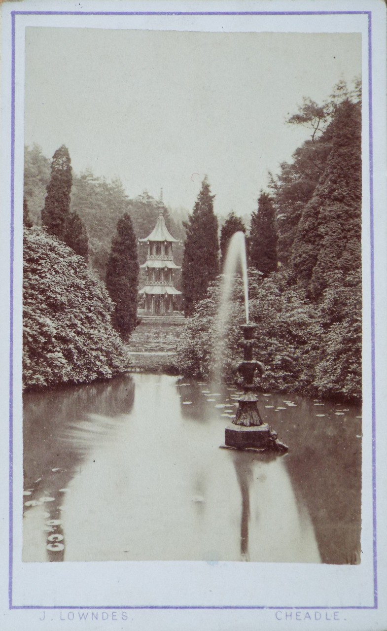 Photograph - Alton Towers Pagoda and Fountain