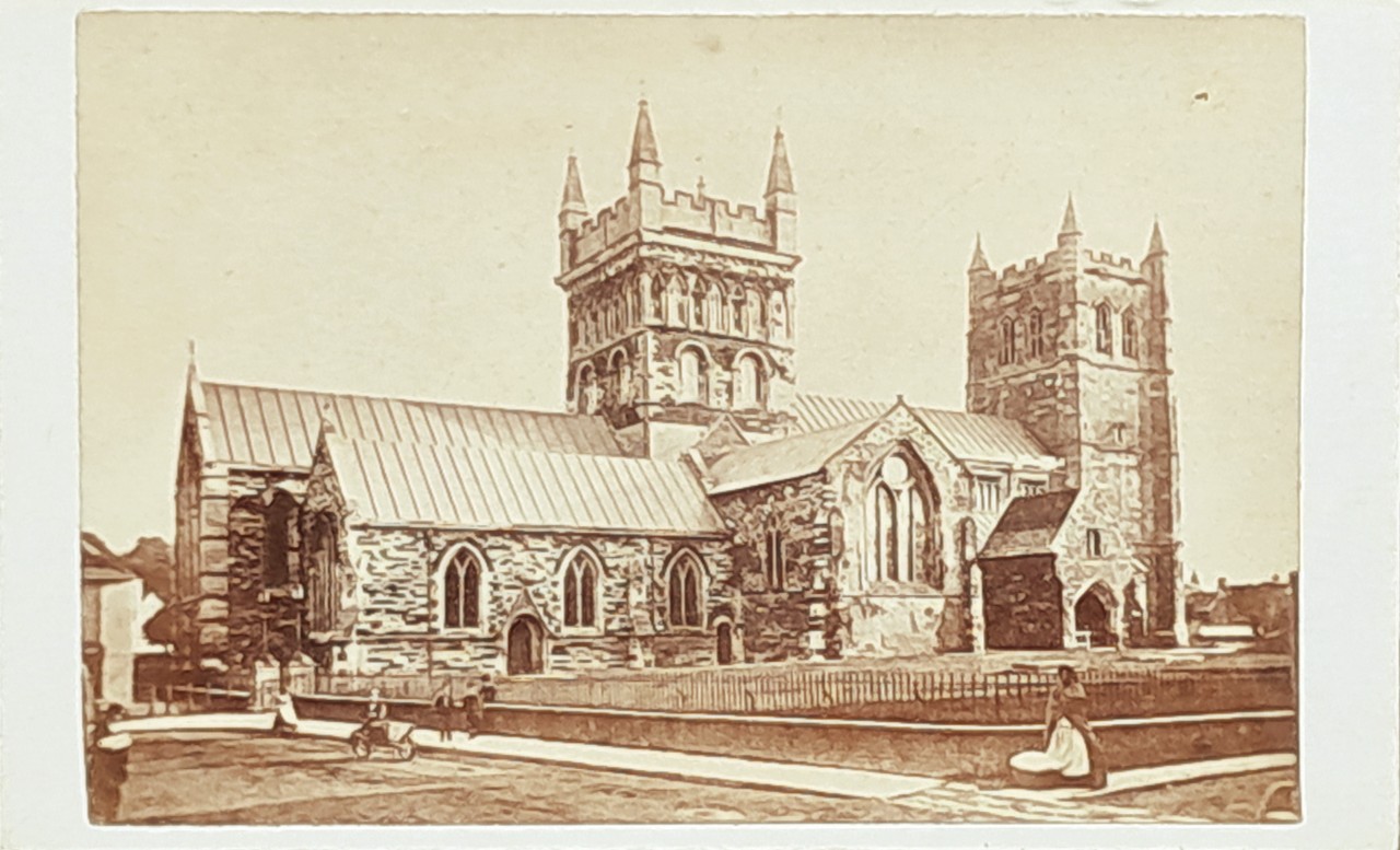 Photograph - Wimbourne Minster 1870