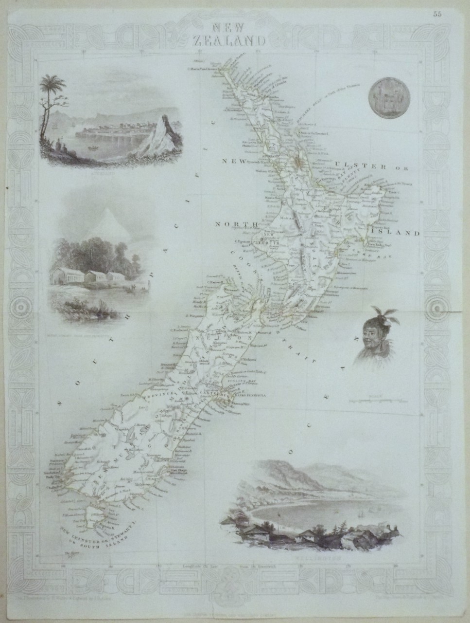 Map of New Zealand