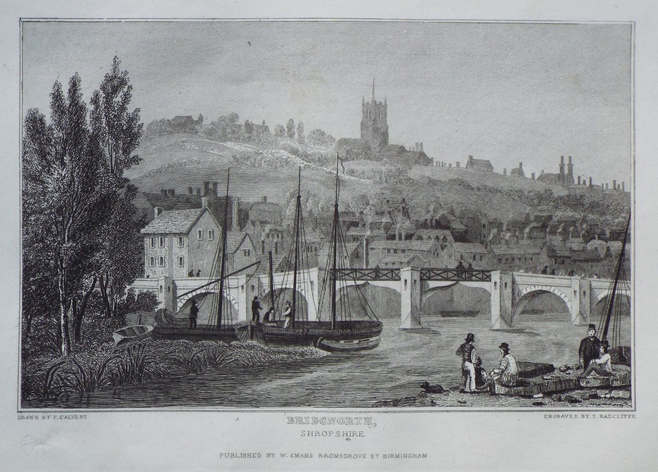 Print - Bridgnorth, Shropshire. - Radclyffe