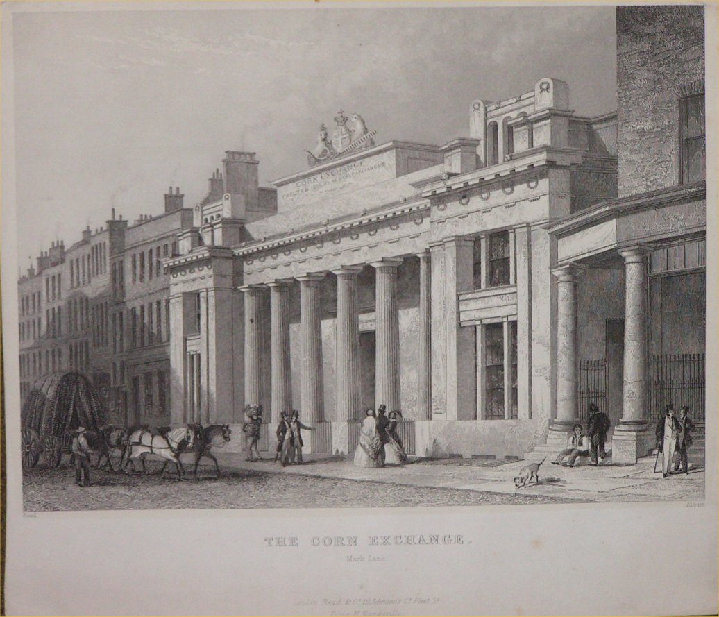 Print - The Corn Exchange, Mark Lane - 