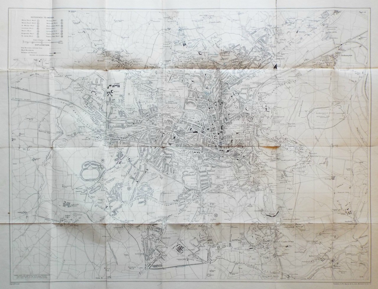 Map of Bath - Bath