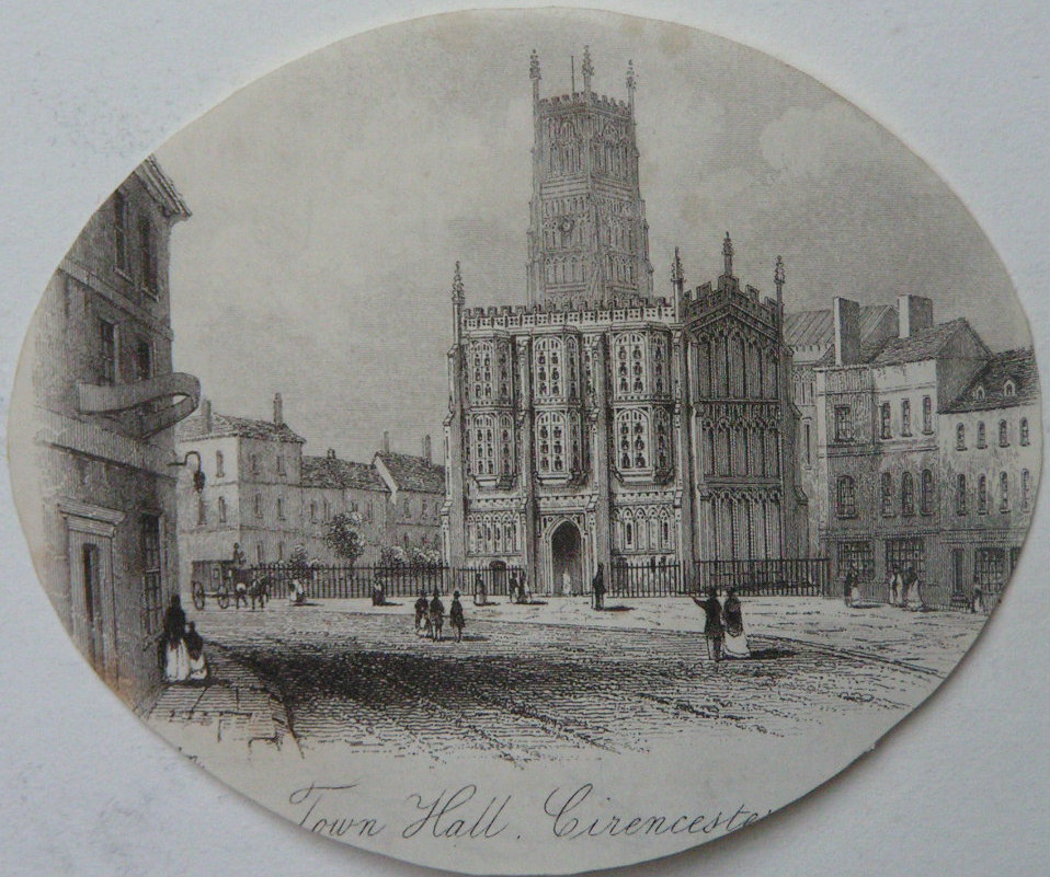 Steel Vignette - Town Hall, Cirencester