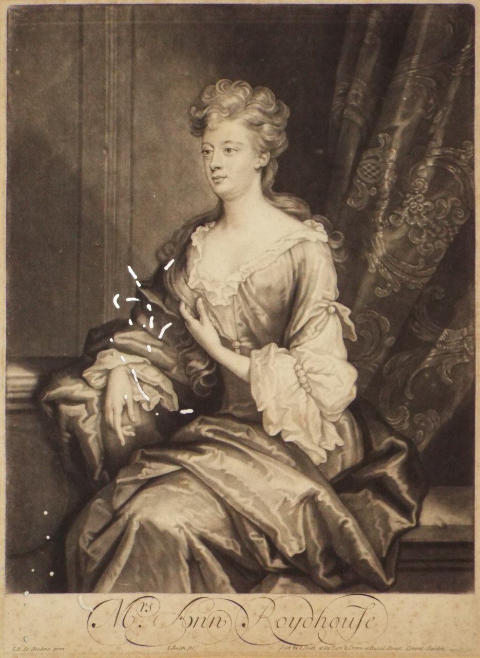 Mezzotint - Mrs. Ann Roydhouse. - Smith